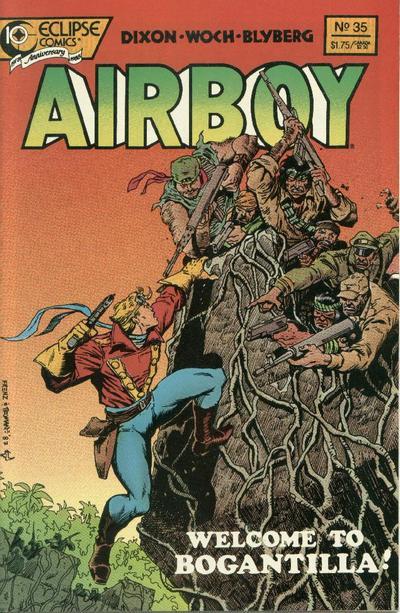 Airboy #35, couverture