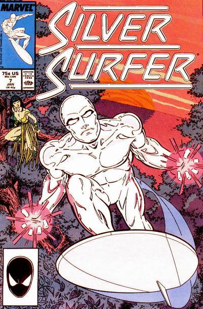Silver Surfer #7, couverture