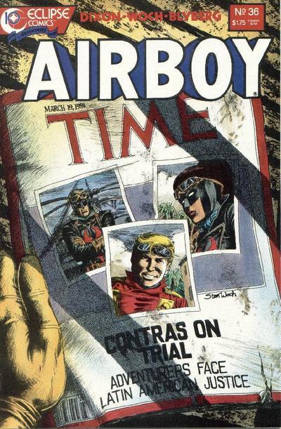 Airboy #36, couverture
