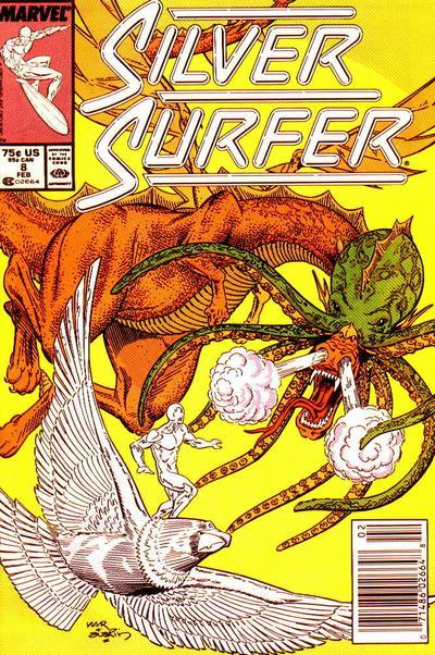 Silver Surfer #8, couverture