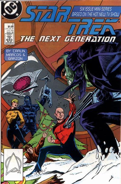 Star Trek: The Next Generation #2, couverture