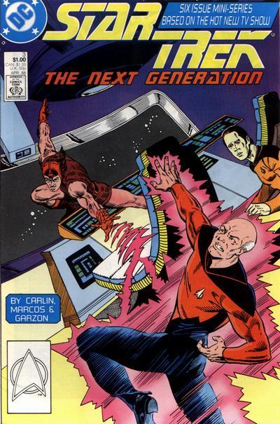Star Trek: The Next Generation #3, couverture