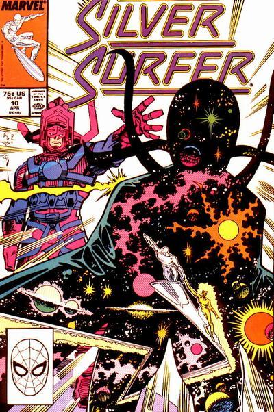 Silver Surfer #10, couverture