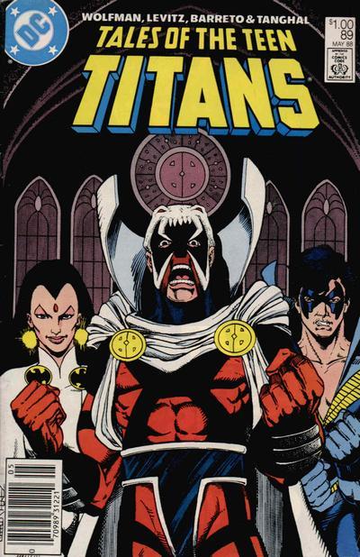 Tales Of The Teen Titans #89, couverture