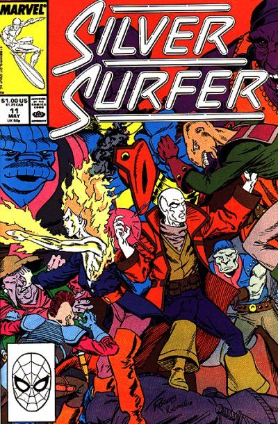 Silver Surfer #11, couverture