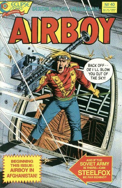 Airboy #40, couverture