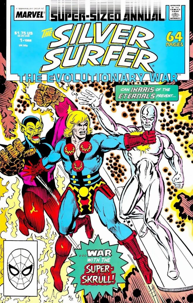 Silver Surfer Annual #1, couverture