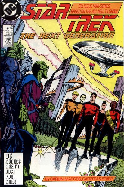 Star Trek: The Next Generation #6, couverture