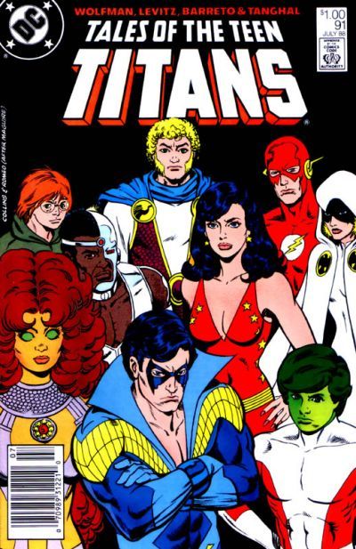 Tales Of The Teen Titans #91, couverture