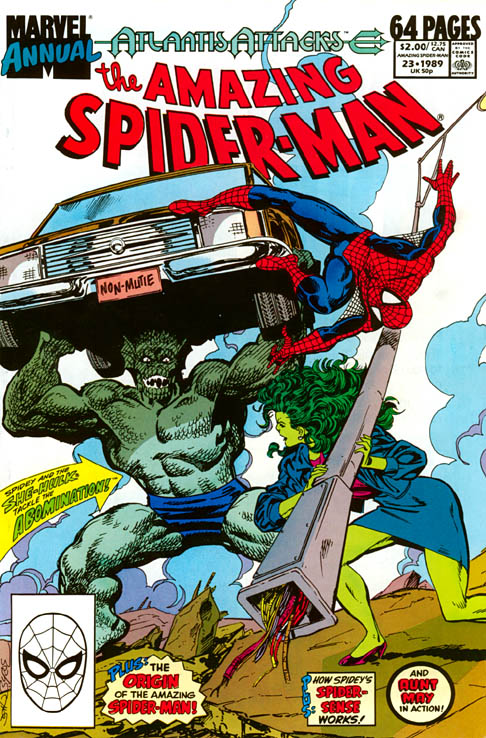 Amazing Spider-Man Annual #23, couverture