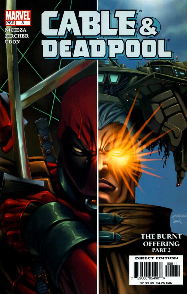 Cable & Deadpool #8, couverture