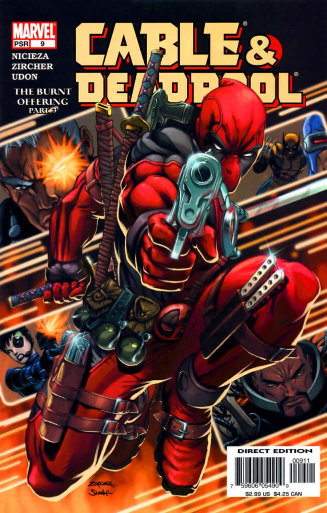 Cable & Deadpool #9, couverture