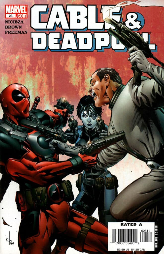 Cable & Deadpool #28, couverture