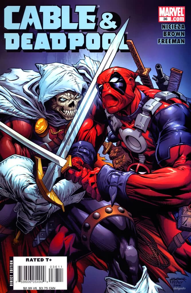 Cable & Deadpool #36, couverture