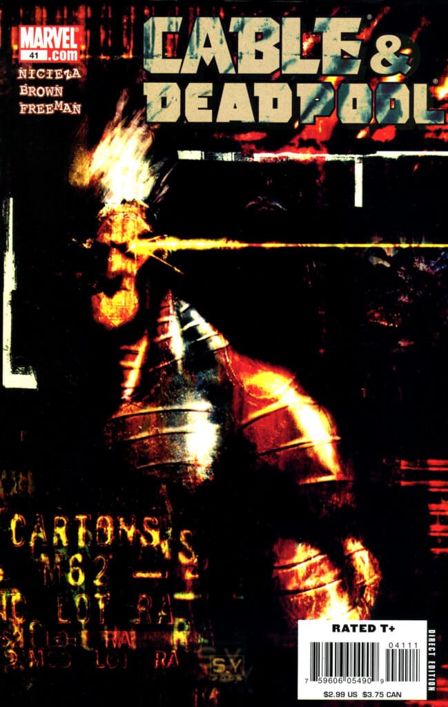 Cable & Deadpool #41, couverture