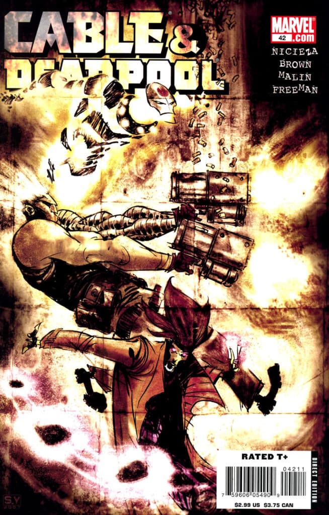 Cable & Deadpool #42, couverture