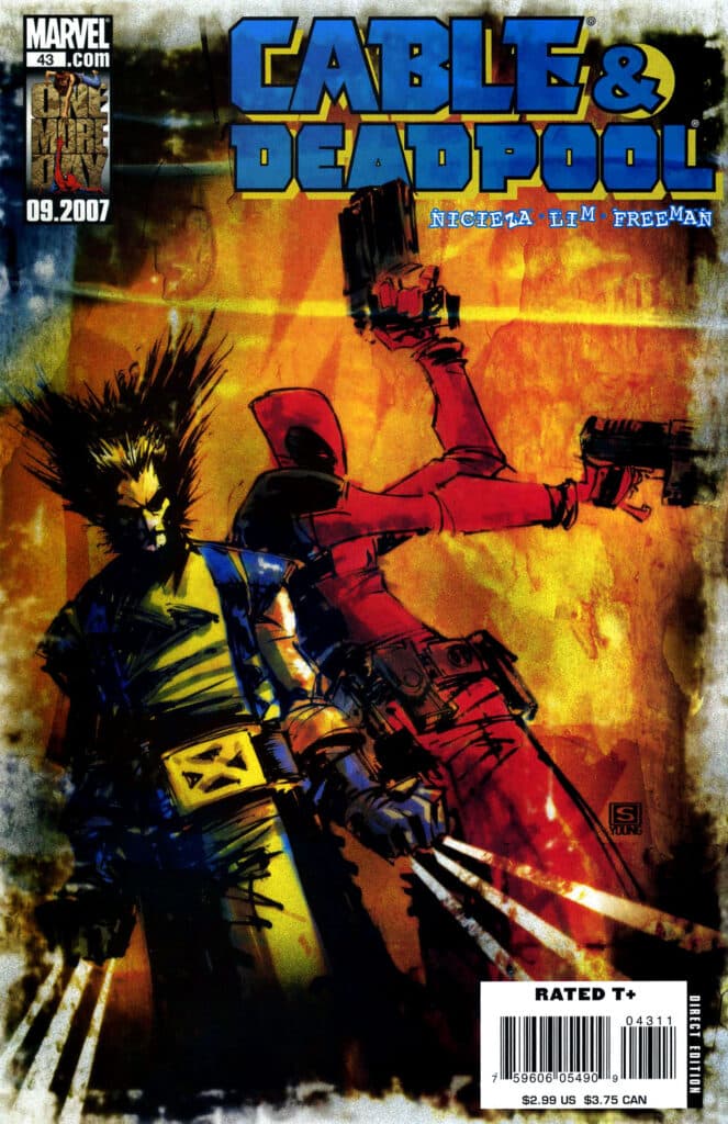 Cable & Deadpool #43, couverture
