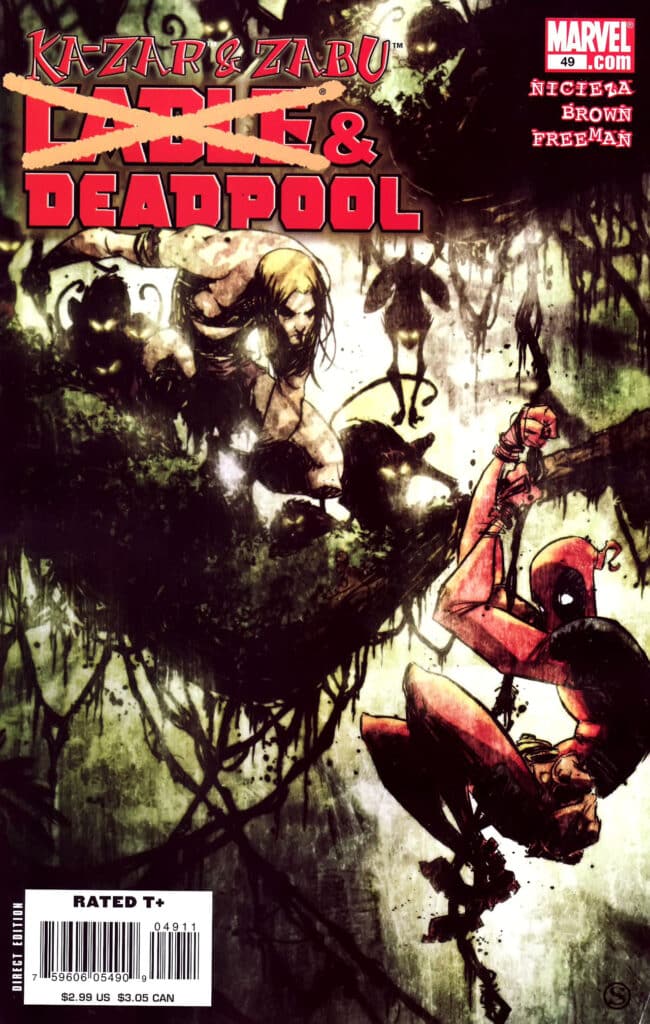 Cable & Deadpool #49, couverture