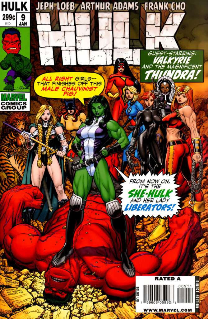 Hulk #9, couverture