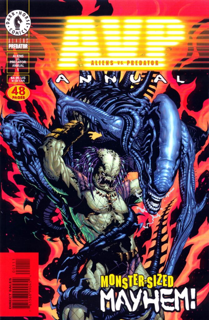 Aliens Vs. Predator Annual, couverture