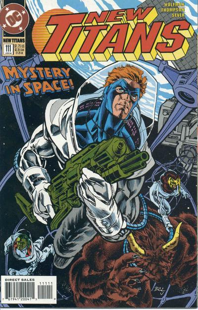 New Titans #111, couverture