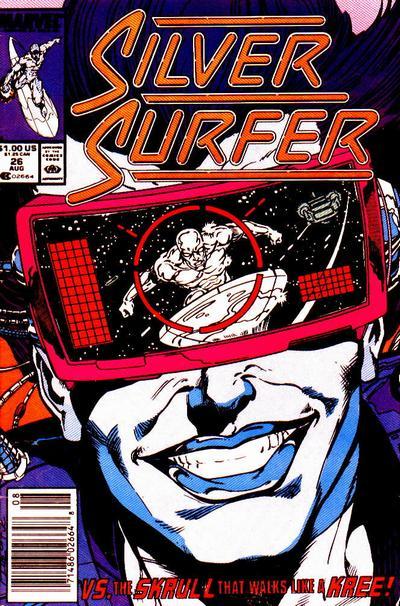 Silver Surfer #26, couverture