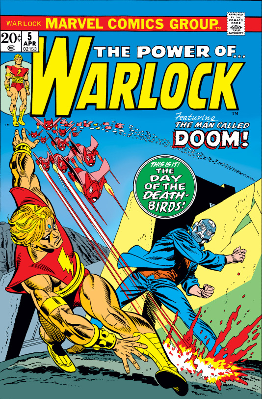 Warlock #5, couverture