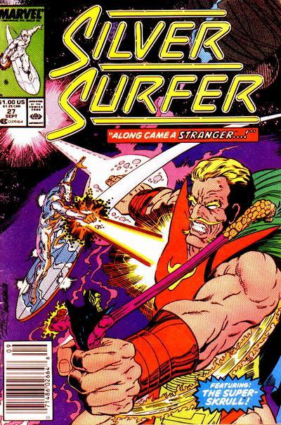 Silver Surfer #27, couverture