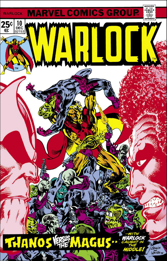 Warlock #10, couverture