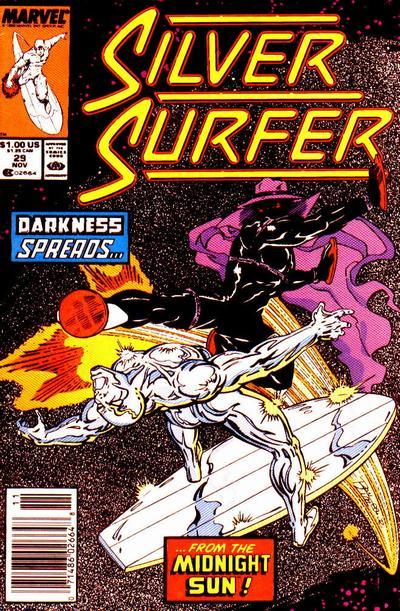 Silver Surfer #29, couverture