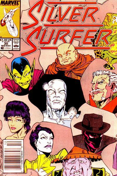 Silver Surfer #30, couverture