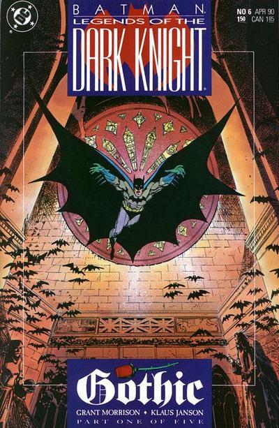 Legends Of The Dark Knight #6, couverture