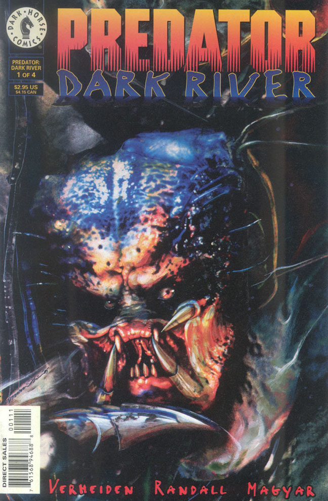 Predator: Dark River #1-4 - Complete Set, couverture