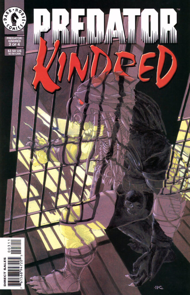 Predator: Kindred #3, couverture