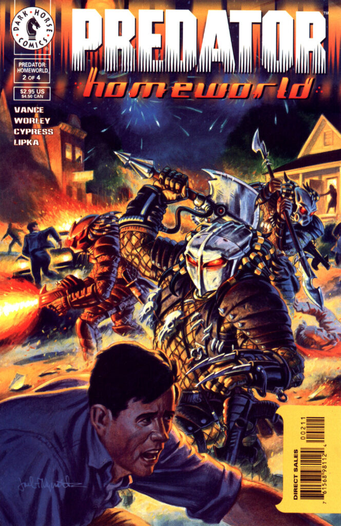 Predator: Homeworld #2, couverture