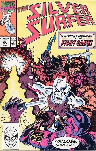 Silver Surfer #39, couverture