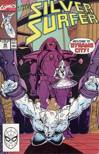 Silver Surfer #40, couverture