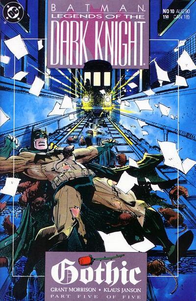 Legends Of The Dark Knight #10, couverture
