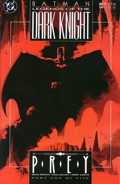 Legends Of The Dark Knight #11-15 - Complete Story "Prey", couverture