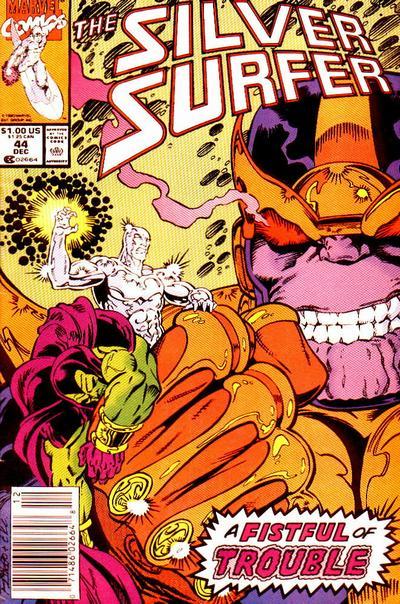 Silver Surfer #44, couverture