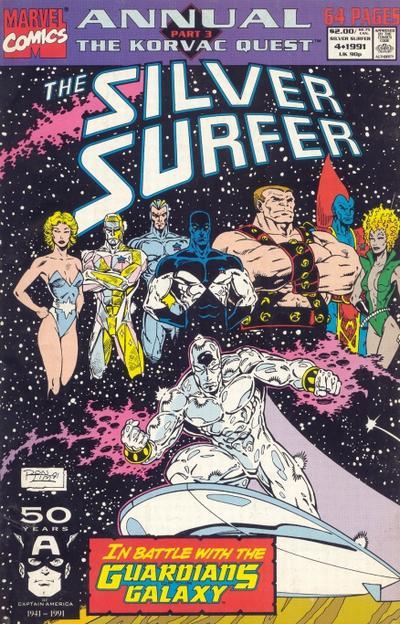 Silver Surfer Annual #4, couverture