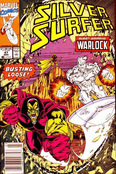 Silver Surfer #47, couverture