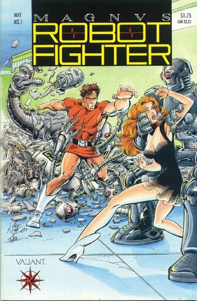 Magnus Robot Fighter #1, couverture