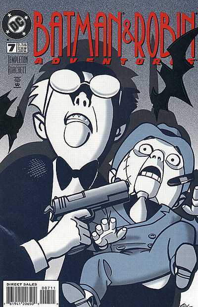 Batman And Robin Adventures #7, couverture