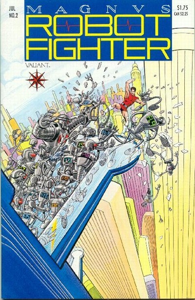 Magnus Robot Fighter #2, couverture