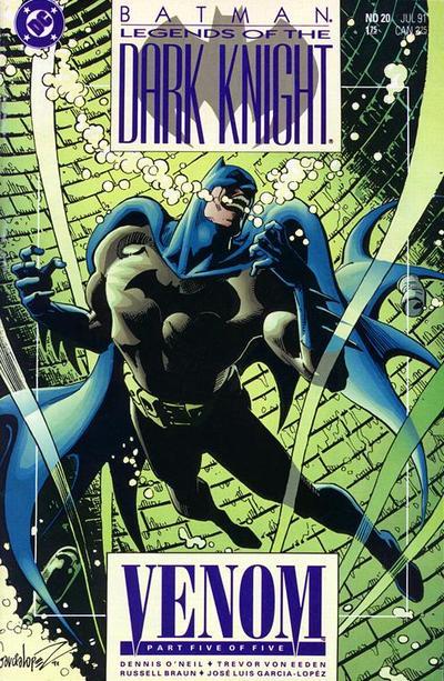 Legends Of The Dark Knight #20, couverture