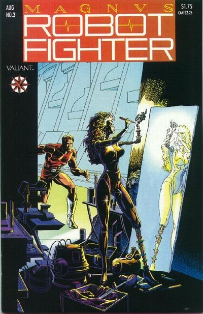 Magnus Robot Fighter #3, couverture