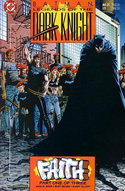 Legends Of The Dark Knight #21-23 - Complete Story "Faith", couverture