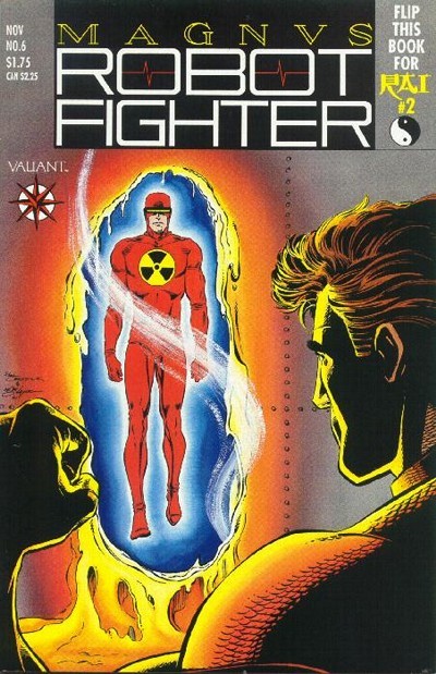 Magnus Robot Fighter #6, couverture