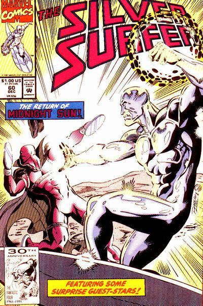 Silver Surfer #60, couverture